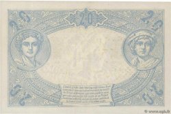 20 Francs BLEU FRANKREICH  1913 F.10.03 fST+