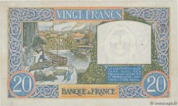 20 Francs TRAVAIL ET SCIENCE FRANCE  1940 F.12.02 SUP