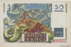 50 Francs LE VERRIER FRANKREICH  1951 F.20.18 fST