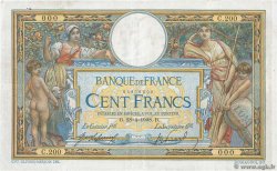 100 Francs LUC OLIVIER MERSON avec LOM Numéro spécial FRANKREICH  1908 F.22.01 S