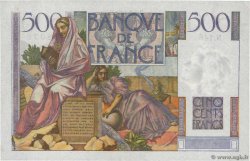 500 Francs CHATEAUBRIAND FRANKREICH  1953 F.34.13 VZ
