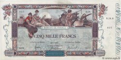 5000 Francs FLAMENG FRANCE  1918 F.43.01 TTB+