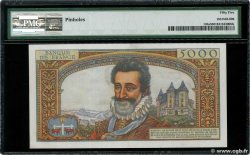 5000 Francs HENRI IV FRANKREICH  1957 F.49.03 VZ+