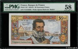 50 Nouveaux Francs HENRI IV FRANCIA  1959 F.58.02 q.AU
