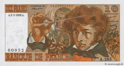 10 Francs BERLIOZ Petit numéro FRANCIA  1976 F.63.16A265 FDC