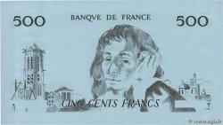 500 Francs PASCAL Épreuve FRANCE  1968 F.71.00Ec NEUF