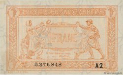 1 Franc TRÉSORERIE AUX ARMÉES 1919 FRANCE  1919 VF.04.14 AU-