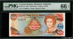 100 Dollars Petit numéro CAYMANS ISLANDS  1998 P.25 UNC-