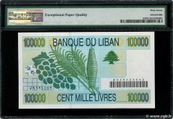100000 Livres LEBANON  2001 P.083 UNC