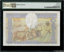 100 Francs MADAGASCAR  1937 P.040 BB to SPL