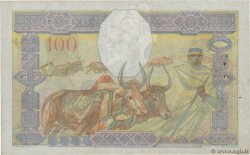 100 Francs MADAGASCAR  1948 P.040 XF-