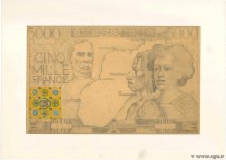 5000 Francs Dessin MADAGASCAR  1945 (P.049) EBC