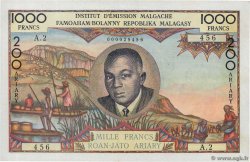 1000 Francs - 200 Ariary MADAGASCAR  1966 P.056a pr.SPL
