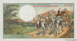 1000 Francs - 200 Ariary MADAGASKAR  1966 P.059a fST+