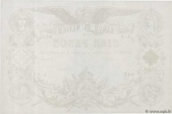 100 Pesos Spécimen MEXIQUE  1866 P.009r pr.NEUF