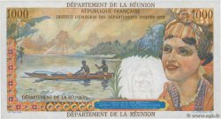 20 NF sur 1000 Francs REUNION ISLAND  1971 P.55b AU+