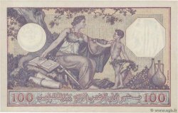 100 Francs TUNESIEN  1938 P.10c VZ