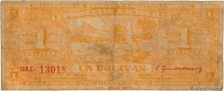 1 Bolivar VENEZUELA  1940 PS.368 VG