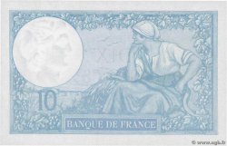 10 Francs MINERVE modifié FRANKREICH  1941 F.07.26 fST+