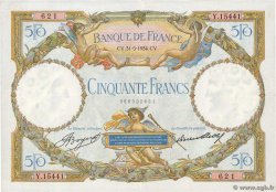 50 Francs LUC OLIVIER MERSON type modifié FRANCE  1934 F.16.05 TTB+