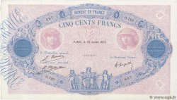 500 Francs BLEU ET ROSE FRANCIA  1923 F.30.27 EBC