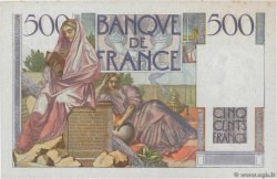 500 Francs CHATEAUBRIAND FRANCIA  1945 F.34.02 AU+