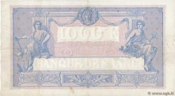 1000 Francs BLEU ET ROSE FRANCIA  1923 F.36.39 BB