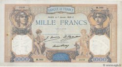 1000 Francs CÉRÈS ET MERCURE FRANKREICH  1929 F.37.03 fSS