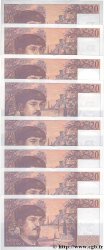 20 Francs DEBUSSY Numéro spécial FRANCIA  1980 F.66.01 AU