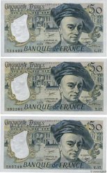 50 Francs QUENTIN DE LA TOUR Lot FRANCIA  1979 F.67.05 SC+