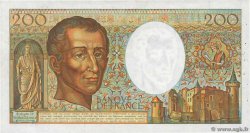 200 Francs MONTESQUIEU Spécimen FRANKREICH  1981 F.70.01Spn VZ