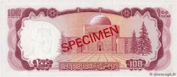 100 Afghanis Spécimen AFGHANISTAN  1967 P.044s fST
