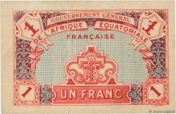 1 Franc AFRIQUE ÉQUATORIALE FRANÇAISE  1917 P.02a SS