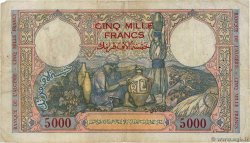 5000 Francs ALGERIA  1942 P.090a F