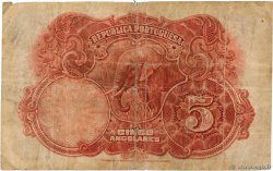 5 Angolares ANGOLA  1926 P.066 q.MB