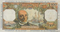 100 Francs FRENCH ANTILLES  1967 P.10b q.BB
