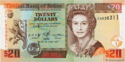 20 Dollars BELIZE  1997 P.63a UNC