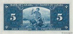 5 Dollars CANADA  1937 P.060c UNC-