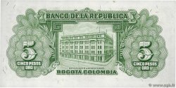 5 Pesos Oro KOLUMBIEN  1953 P.399a ST