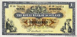 1 Pound SCOTLAND  1967 P.325b UNC-
