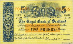 5 Pounds SCOTLAND  1964 P.326a XF
