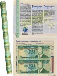 2 Dollars Planche FIJI  2000 P.102b-c UNC