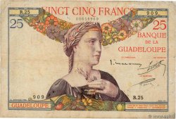 25 Francs GUADELOUPE  1934 P.14 RC