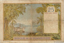 25 Francs GUADELOUPE  1934 P.14 G