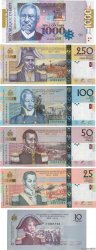 10  au 1000 Gourdes Lot HAÏTI  2004 P.272 au P.278 ST