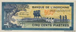 500 Piastres bleu INDOCINA FRANCESE  1944 P.068 SPL
