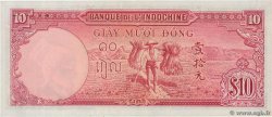 10 Piastres FRENCH INDOCHINA  1946 P.080 UNC-