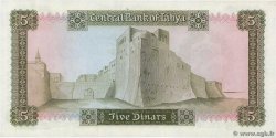 5 Dinars LIBYA  1971 P.36a UNC-