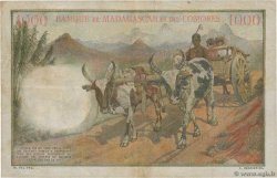1000 Francs MADAGASCAR  1951 P.048a BB