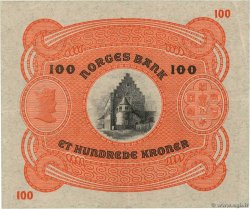 100 Kroner NORVÈGE  1944 P.10c MBC+